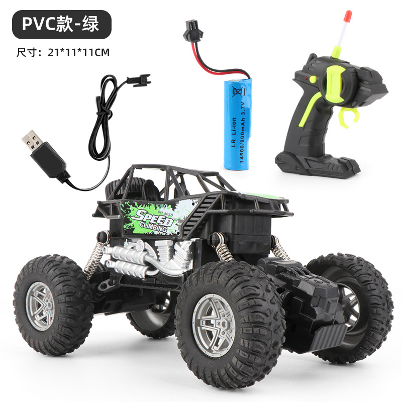 오프로드 리모컨 카 그린 (핸들 리모컨)