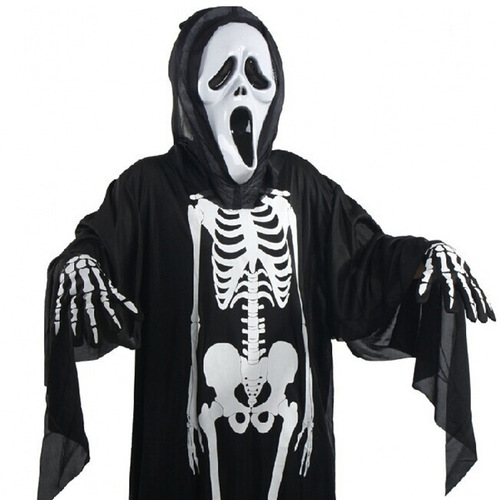 Skeleton Skeleton Ghost Costume Masquerade Costume Halloween Costume Clothes Adult Children Horror Mask