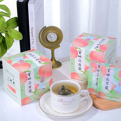 Peach Oolong Tea White Peach Oolong Fruit Tea Cold Brew Tea Tea Bag Three-dimensional Triangular Bag Tea Combination Scented Tea Wholesale