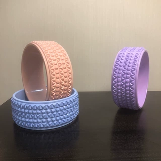 3D瑜伽轮 EVA瑜伽轮按摩轮后弯神器 yogawheel普拉提圈放松辅助轮