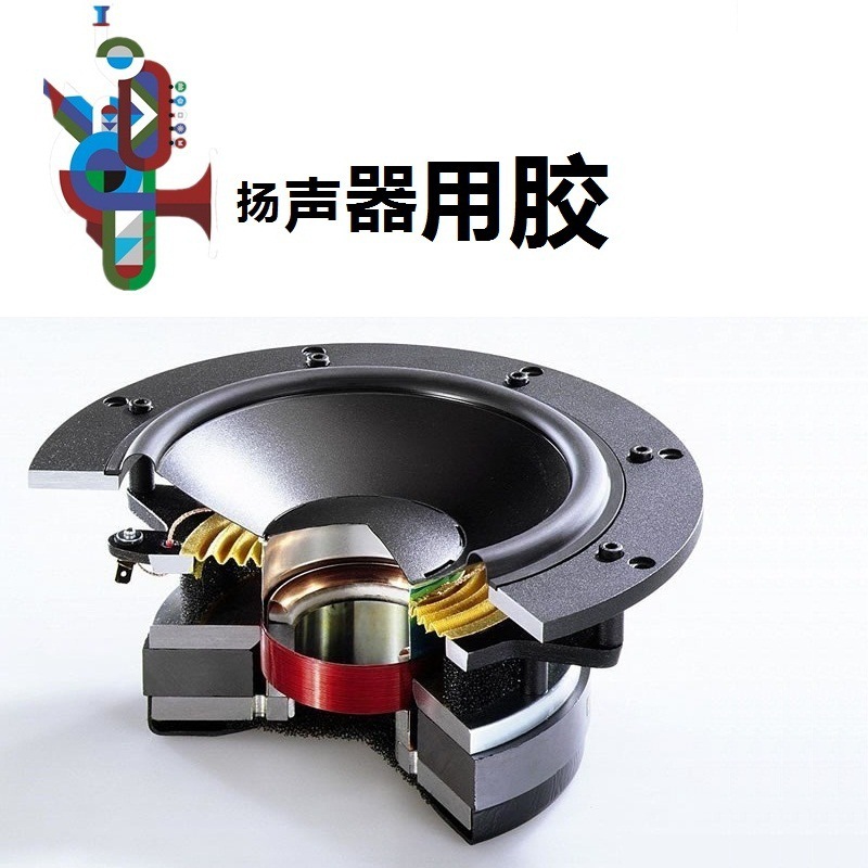 AA326 扬声器T铁盆架粘接胶 电机磁钢磁铁厌氧结构 PUR4663软胶