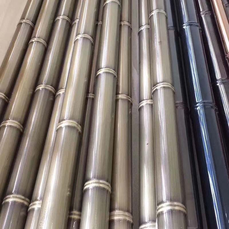 不锈钢竹节管 专业加工家具管 家具脚架管 工程楼梯立柱围栏弯管