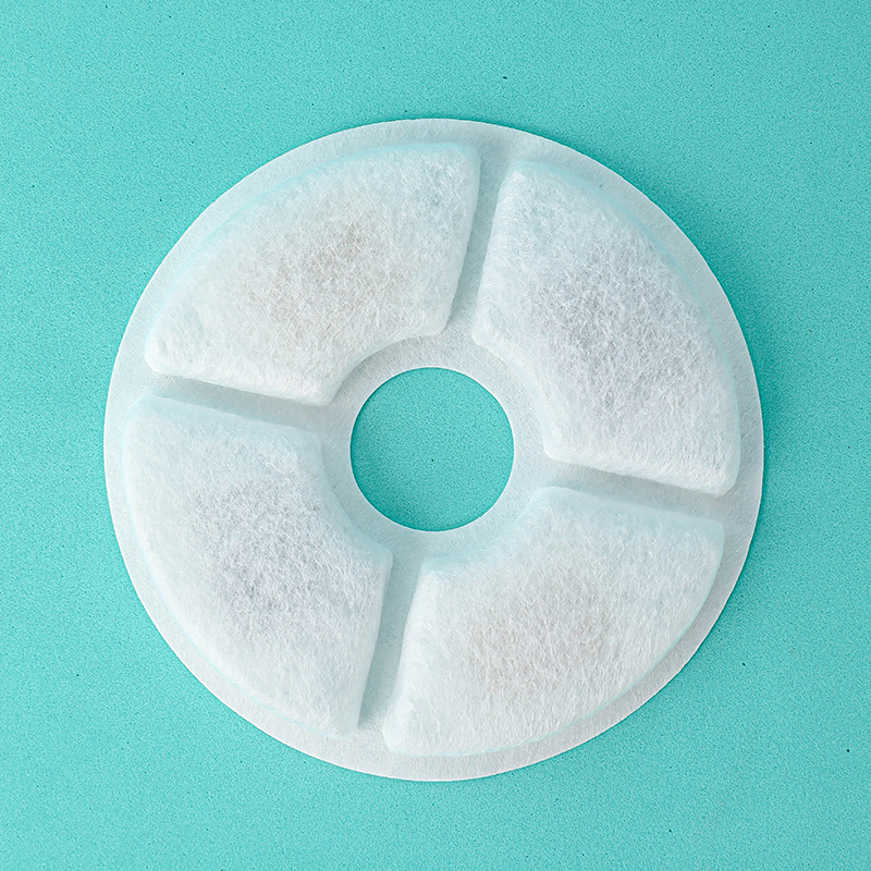TP-9002 round pet water dispenser accessories filter element coconut shell activated carbon filter cotton cat 2