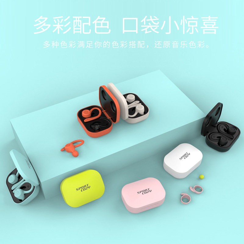 TWS Headset Factory Outlet Private Model Sports Ear-hanging Wireless Bluetooth Headset Binaural Waterproof Explosive Headset