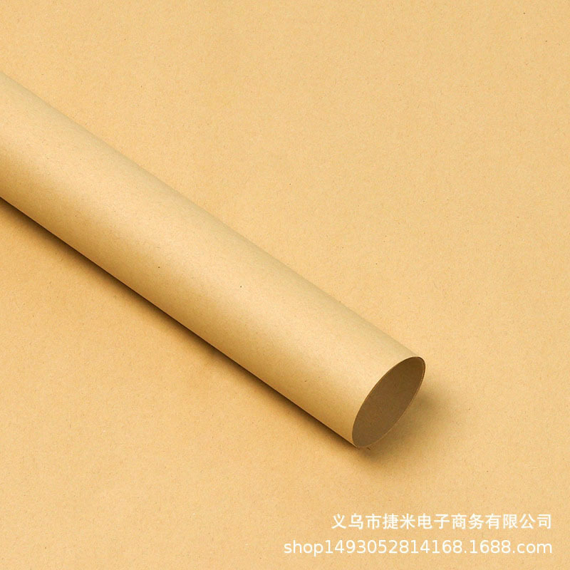 Material de la tienda de flores descuento al por mayor regalo floral ramo de flores de color sólido papel de embalaje papel de libro bolsa de papel Kraft papel de flores