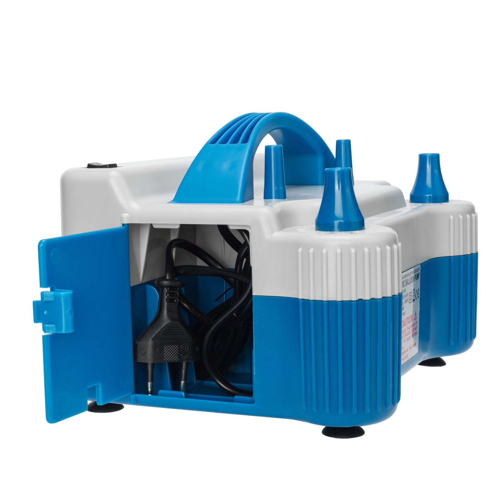 电动气球泵气球打气机欧规220V电动充气泵双孔家用充气泵批发直销