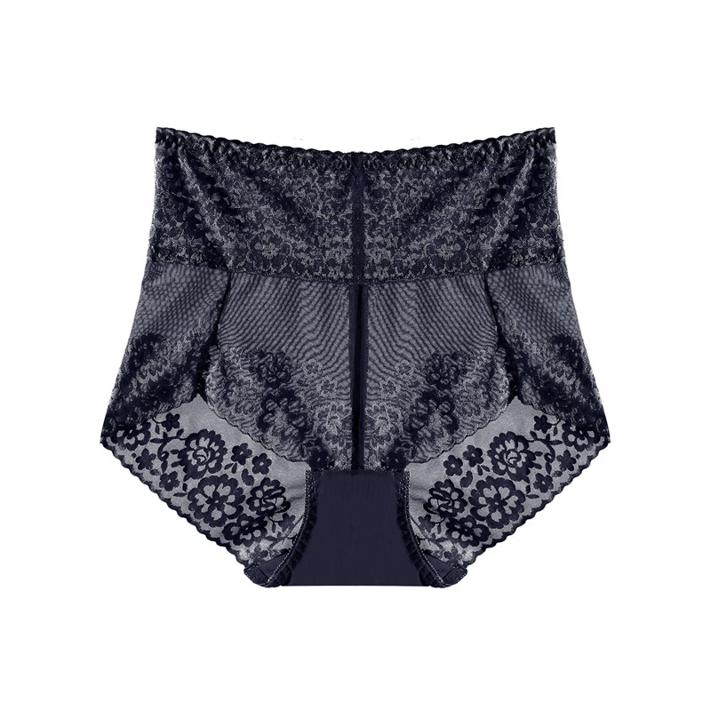 Трусы с высокой талией и кружевной формой, женские plus size (941XL/950L/951XXL), в нескольких цветах