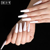 Long fake nails for manicure, nail stickers