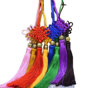 Small Chinese knot with beads wholesale calendar special festive auspicious knot holiday year pendant home ornaments
