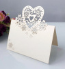 Selling Amazon's love hollow, beautiful table card wedding banquet party decoration name seat card direct sales wholesale