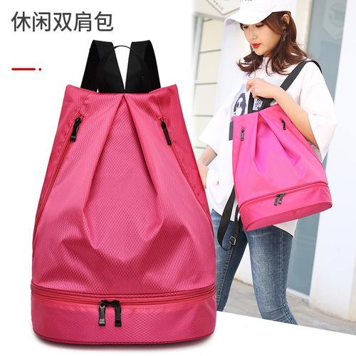 Sports backpack for women, fashionable and lightweight outdoor sports mountaineering bag, couple nylon waterproof travel backpack