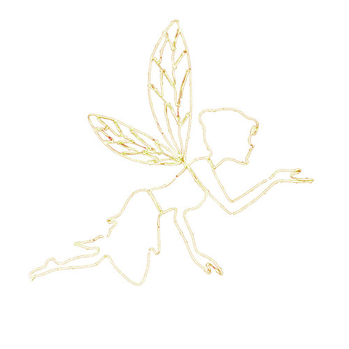 New Style Wedding Props Iron Fairy Ornament Wedding Stage Decoration Hanger Lamp Wedding Angel Ceiling Lamp