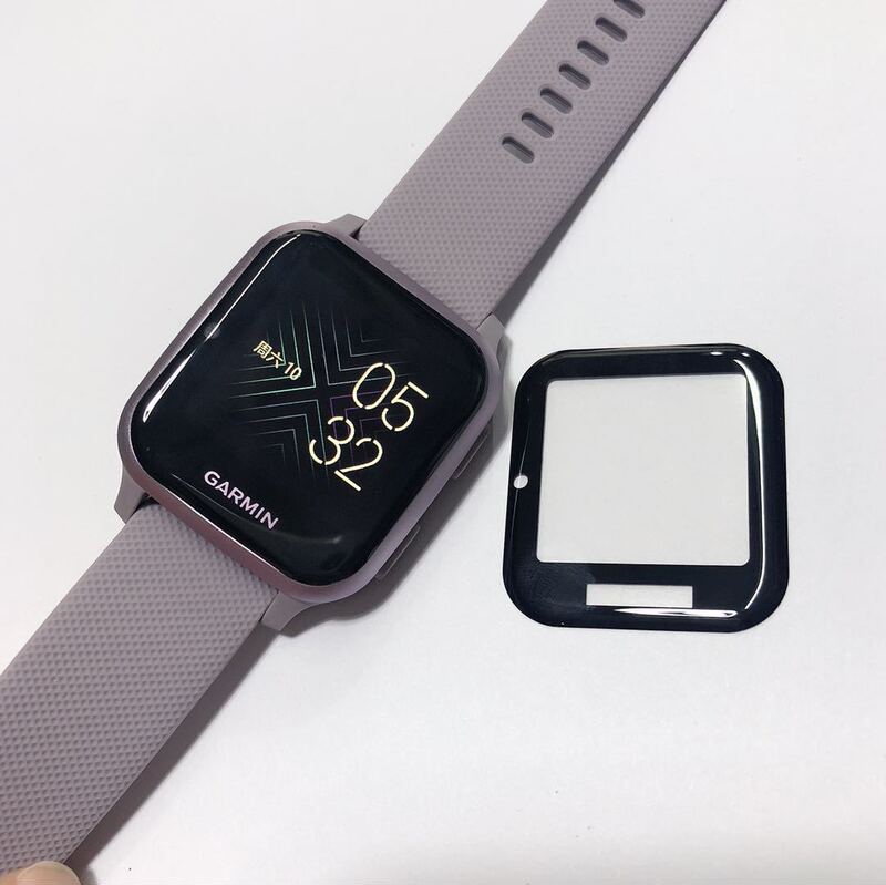 The new product is suitable for Jiaming Venu SQ/ Venu SQ 2 PMMA watch soft film 3D curved surface hot bending film full screen