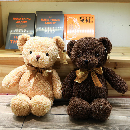 Manufacturer wholesale sweater teddy bear doll plush toy bear pillow cloth doll wedding gift gift bear