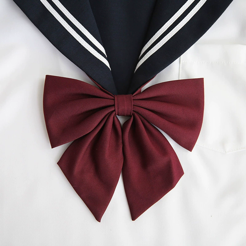 JK галстук-бабочка Золотая рыбка узел кроличьи уши японский оригинальный перо корень узел маленькая Униформа аксессуары для банта воротник цветок