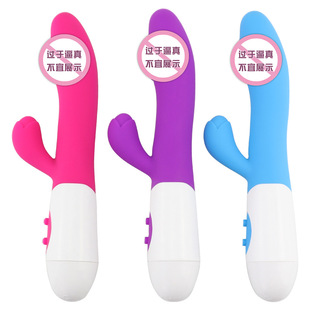 Adult sex products G-point double vibrator massage stick simulation appliance female masturbation device factory direct wholesale