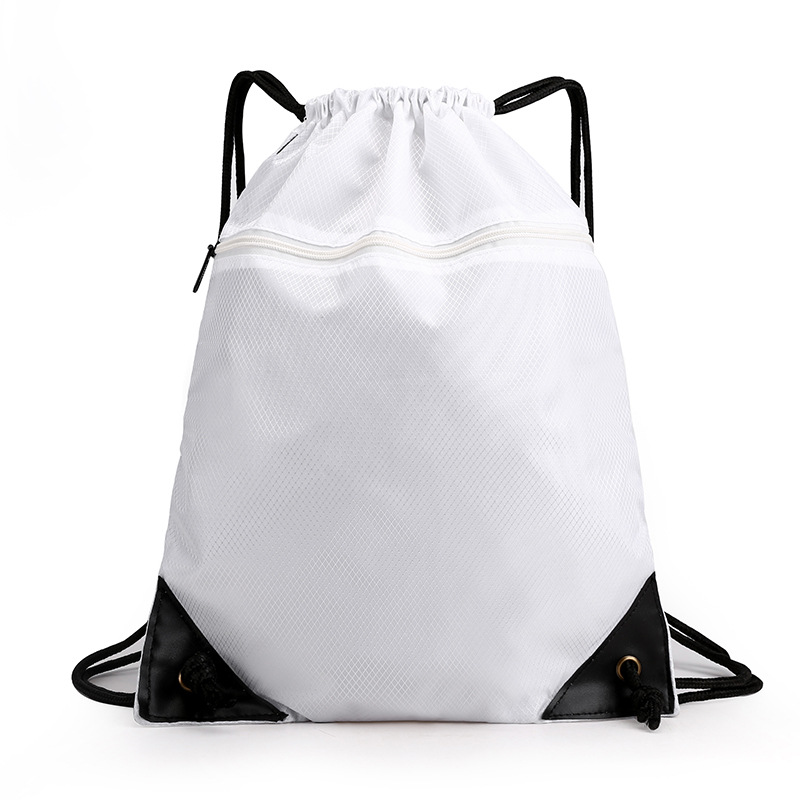 Fabricante en stock simple deportes al aire libre impermeable Oxford tela cordón mochila estudiante de fútbol bolsa de baloncesto bolsa de impresión image 10