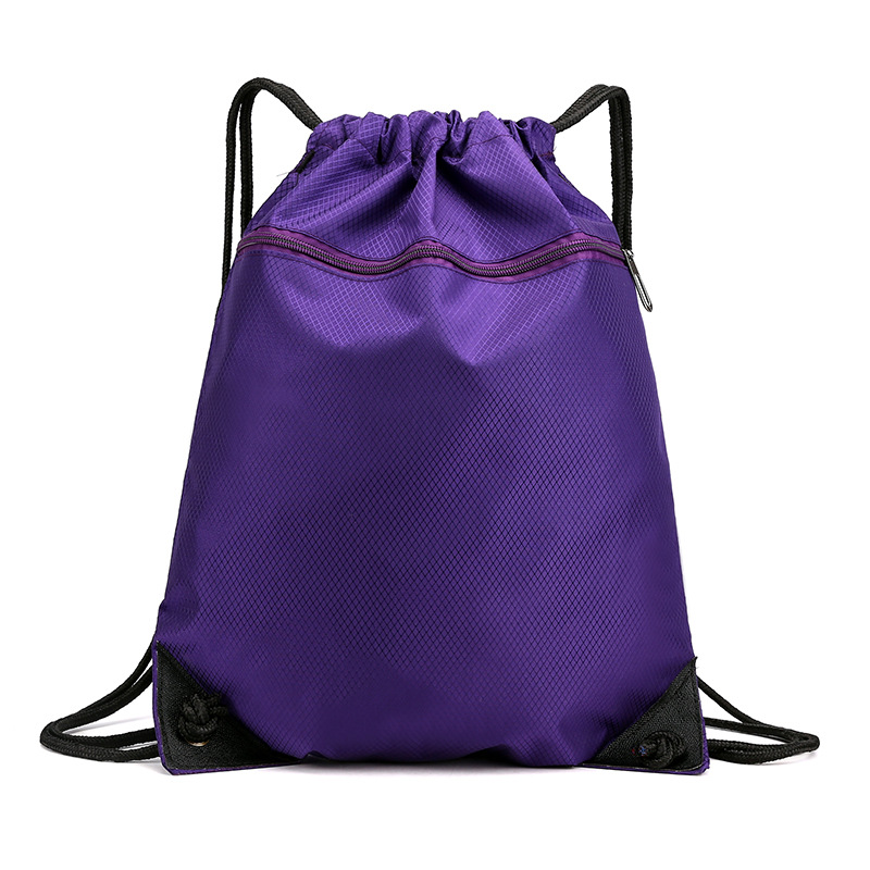 Fabricante en stock simple deportes al aire libre impermeable Oxford tela cordón mochila estudiante de fútbol bolsa de baloncesto bolsa de impresión image 13