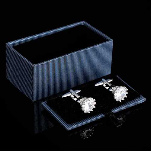 French shirt cufflink box, men's cufflink shirt, shirt cufflink box, various black gift boxes