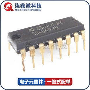 CD4049UBE DIP16 CD4049 Logic IC TI/Texas Original and authentic