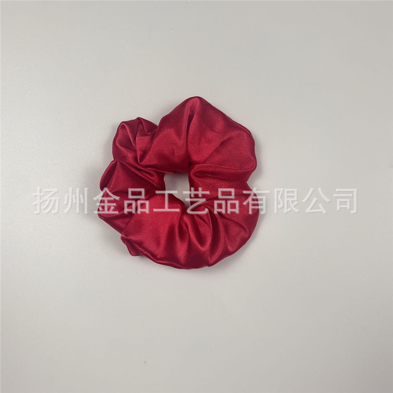 다크 레드 헤어 링