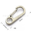 Source manufacturer supply outdoor tactical keychain DIY creative silicone accessories rope quickly linked