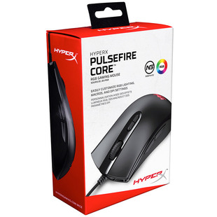 HyperX Pulsefire CORE�O��δ֪�}�_��X�о��Α����RGB�òʷ�ɫ