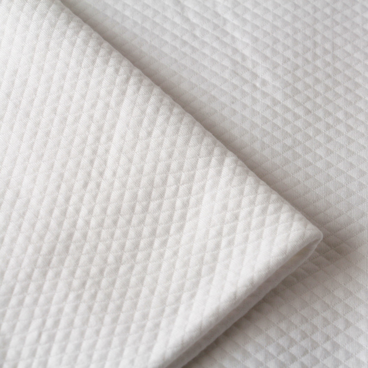 供应空气层华夫格棉面料 拖鞋浴袍面料 厂家供应