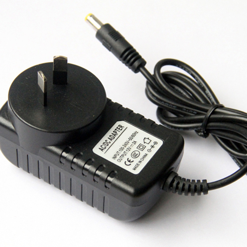 厂家直销澳规电源适配器12V2A24W澳洲SAA认证开关电源  LED灯电源