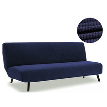 拉毛无扶手款纯色摇粒绒沙发套柔软舒适懒人弹力一体式沙发椅套