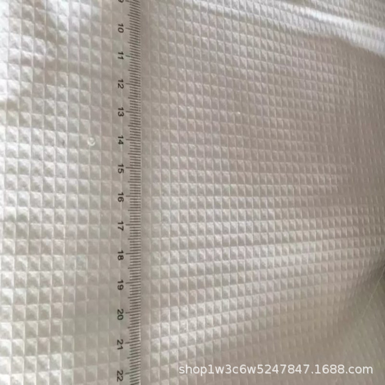 涤棉蜂巢布 工艺品提花布 21/2*21/21  220克 染色蜂巢布