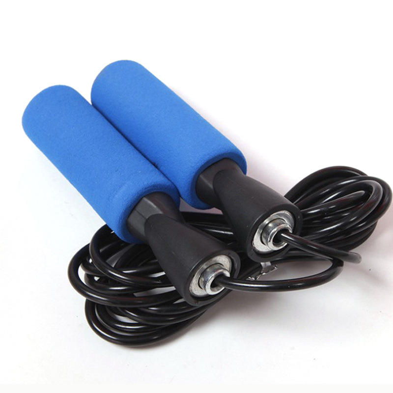 Cuerda para saltar con rodamientos de PVC es un artículo muy vendido para adultos, entrenamiento físico profesional y estudiantes. image 5