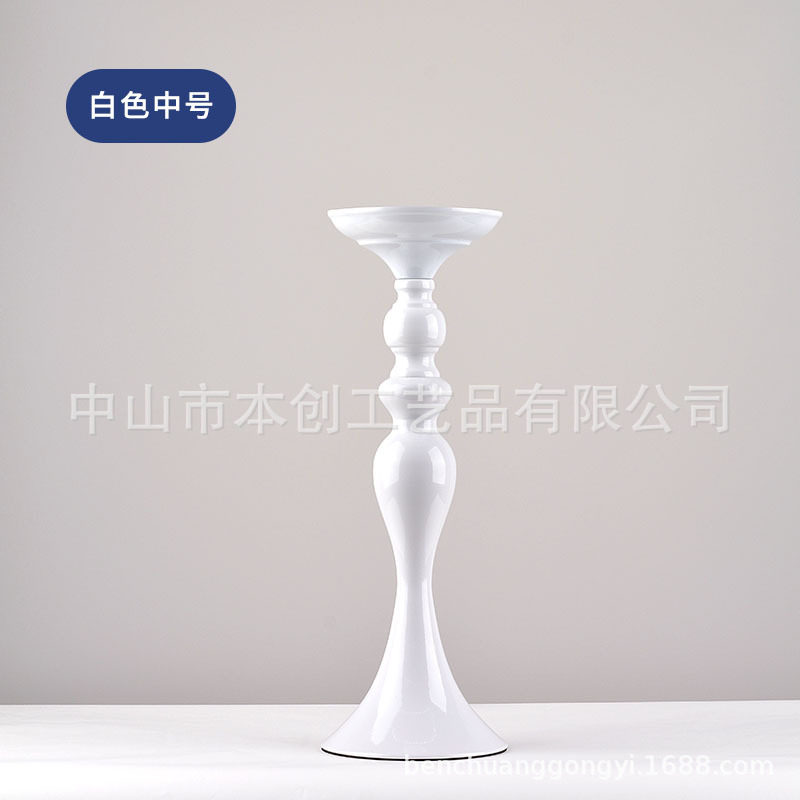 Accesorios de la boda guía carretera florero sirena Europea candelabro vela cena nórdico creativo vela titular Decoración