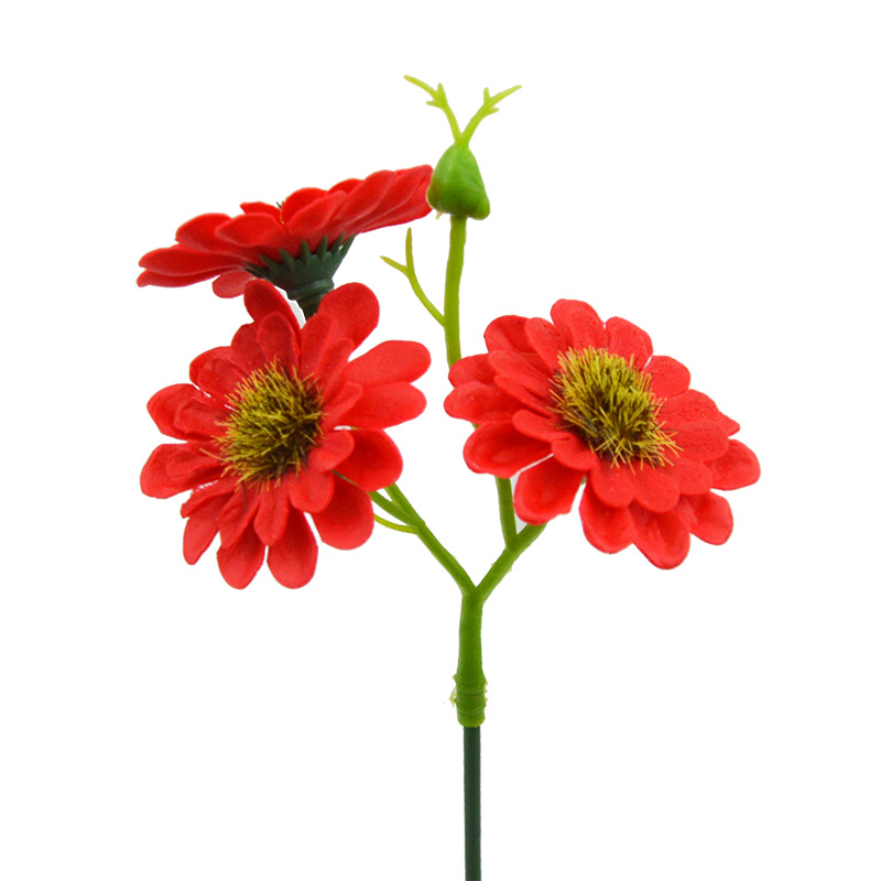 Día de San Valentín nuevo pequeño crisantemo salvaje jabón flor cabeza Zou Ju artificial jabón flor caja de regalo ramo decoración a juego al por mayor