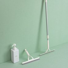 家用玻璃清洁擦窗刮水器可拆卸伸缩铝杆窗户地板刮水器玻璃清洁器