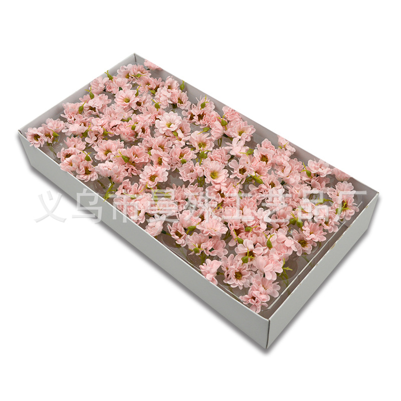Día de San Valentín nuevo pequeño crisantemo salvaje jabón flor cabeza Zou Ju artificial jabón flor caja de regalo ramo decoración a juego al por mayor