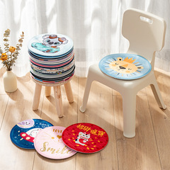 ins winter Falevong student round cushion kindergarten children small stool cushion classroom warm seat cushion 