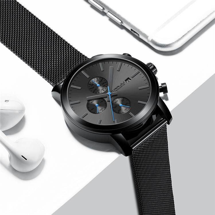 CRRJU/Kajun 2287 reloj de hombre reloj casual de moda de negocios personalizado reloj de hombre reloj de estudiante calendario simple image 6