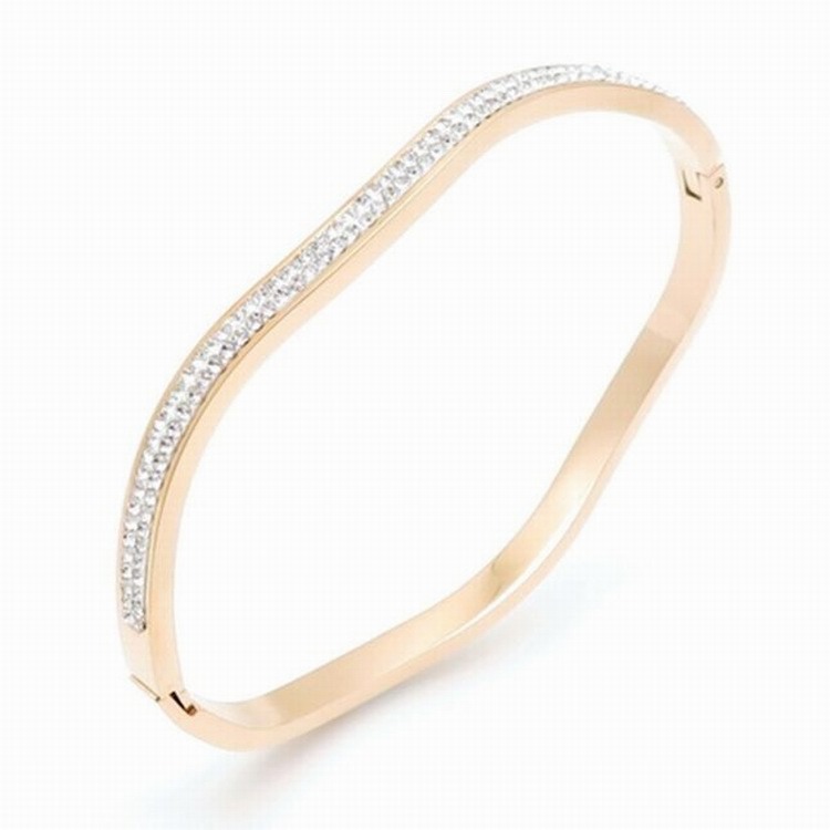 Golden wavy design accessory