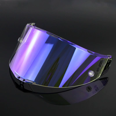 Pista Motorcycle Helmet Lens Gprr Corsa Dark Tea Electroplated Silver Goggles Motorcycle Helmet Lens in Stock (Dəbilqə (Kaska) aksesuarları) - transparent-revo-blue-race2