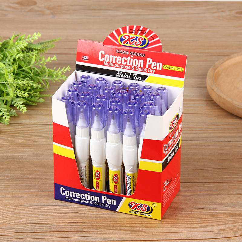 Children's Correction Fluid Modification Fluid Quick-drying Correction Fluid Office Supplies Correction Pen Student Modification Fluid Cross-border Wholesale