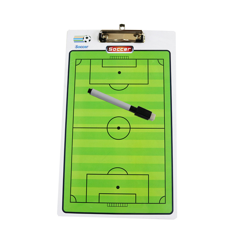 Tablero táctico de PVC para entrenamiento de fútbol y árbitros – venta directa de fábrica, stock al por mayor