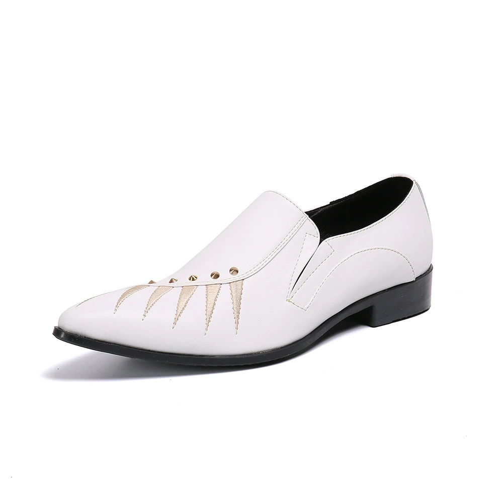 Модная мужская кожаная износостойкая кожаная обувь, осенне-зимняя новая деловая официальная одежда, брендовая кожаная обувь, дышащая повседневная обувь с мягкой подошвой