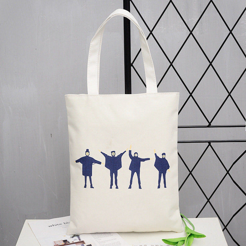 Bolsos de mujer para estudiantes, bolsos de hombro, bolsos de hombro cómodos con estampado femenino, bolsos de tela simples, bolsos de compras de viaje, patrones autodeterminados