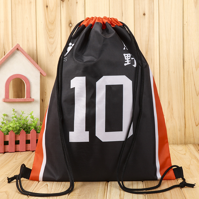 源头厂家 礼品购物束口背包袋 涤纶布袋 束口袋毛巾袋logo