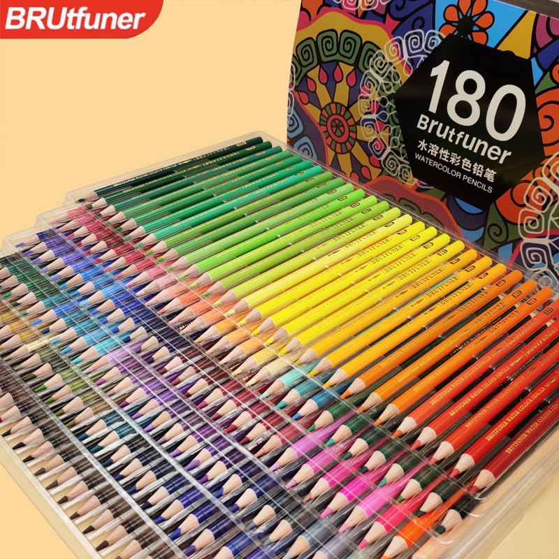 Cross-border exclusive for 120 color pencils 160 color oil color lead 150 color water-soluble color pencils 180 color Cross-border exclusive for 120 color pencils 160 color oil color lead 150 color water-soluble color pencils 180 color