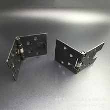 50*40mm方形弹簧合页 橱柜门窗90度铁质可固定弹簧铰链 批发