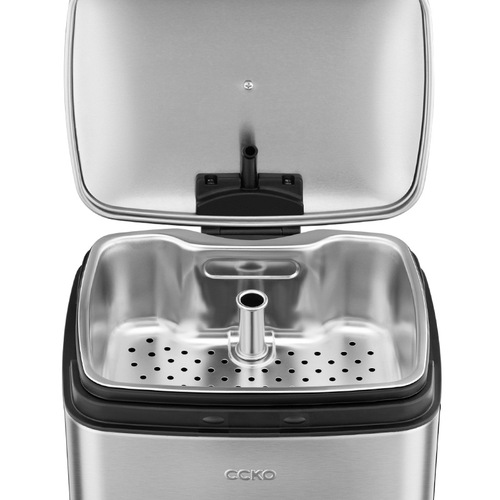CCKO tea bucket, tea dregs bucket, tea bucket with filter layer, household tea water, tea waste water, stainless steel coffee table trash can