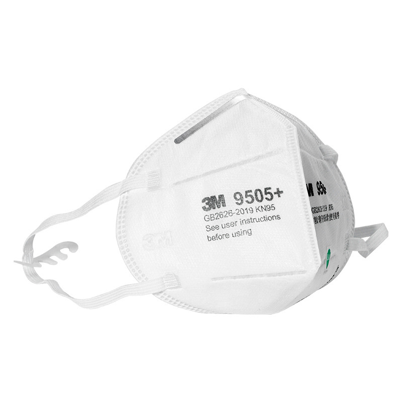 3M máscara protectora KN95 nivel 9505 + tipo de correa para el cuello sin válvula anti-neblina PM2.5 máscara protectora de partículas