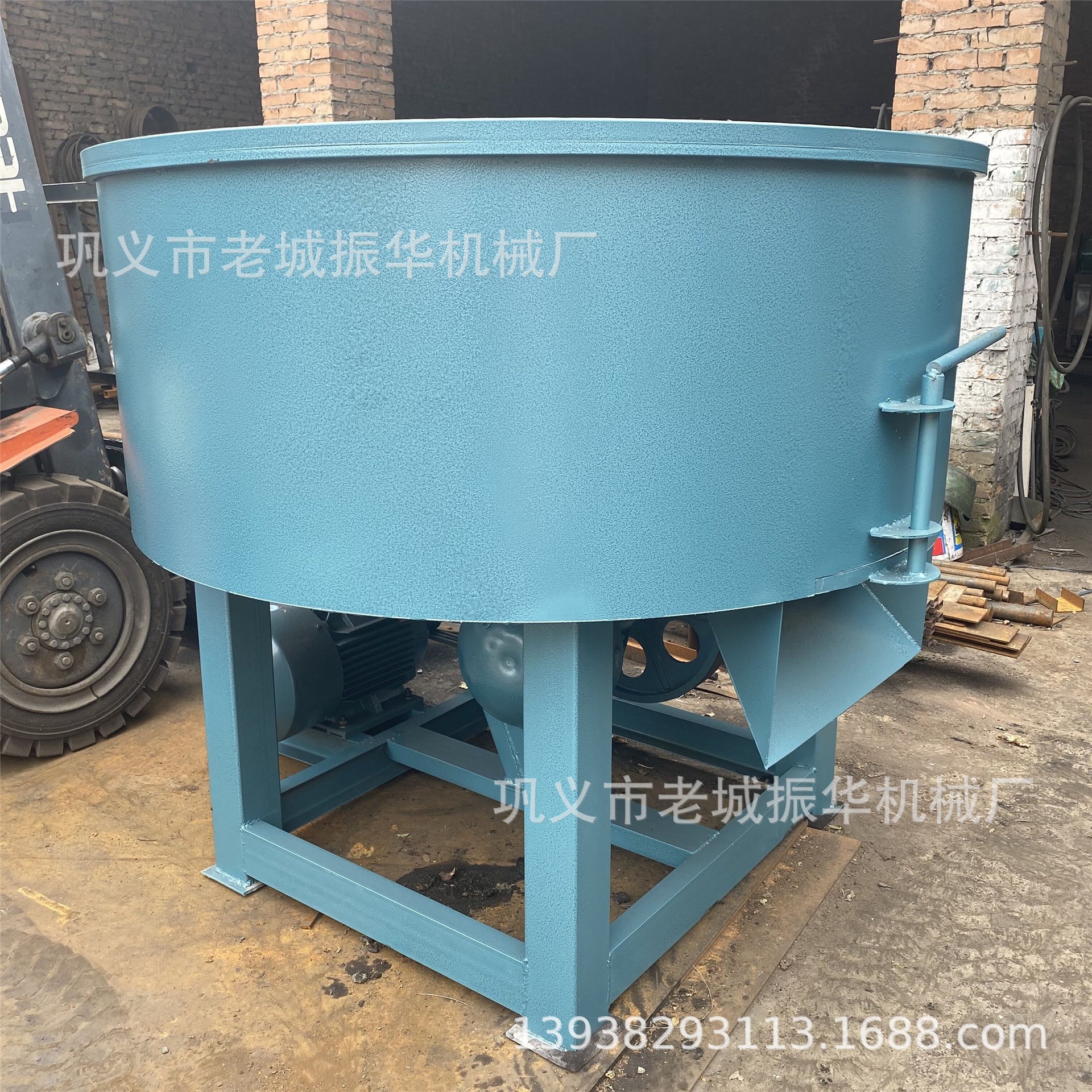 供应强制式炭粉轮碾机 碾压搅拌效果好 辅机轮碾搅拌机功能